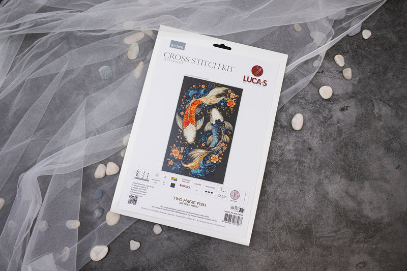 Cross Stitch Kit Luca-S - Two Magic Fish, BU5091