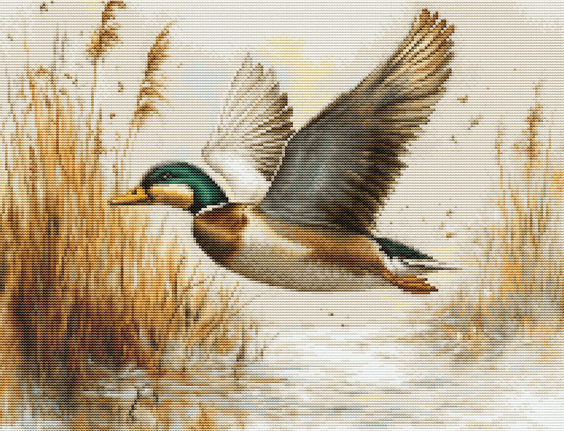 Petit Point Kit Luca-S GOLD - Golden Flight, G730