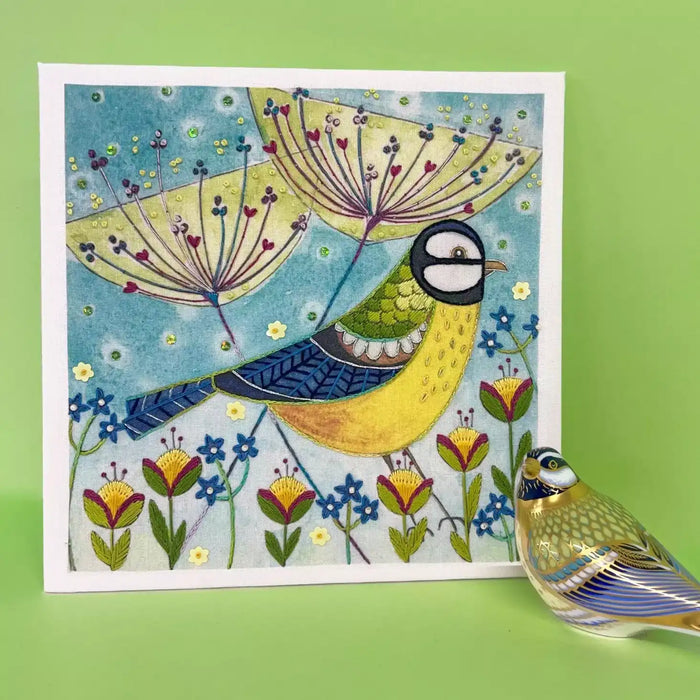 Cross Stitch Kit Bothy Threads - Flights Of Fancy Embroidery - Blue Tit