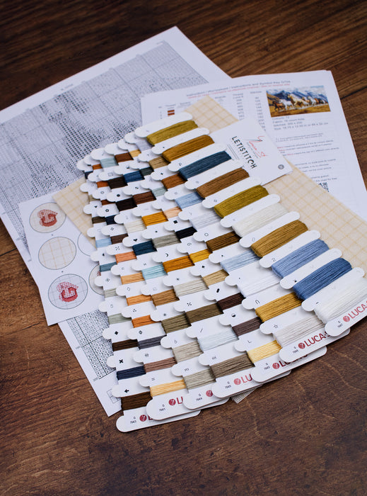 Petit Point Kit Luca-S GOLD - Free Spirit, G704