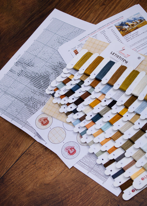 Petit Point Kit Luca-S GOLD - Free Spirit, G704