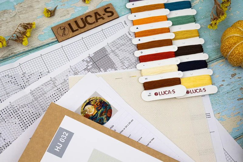 Cross Stitch Kit HobbyJobby - Sunset Lodge