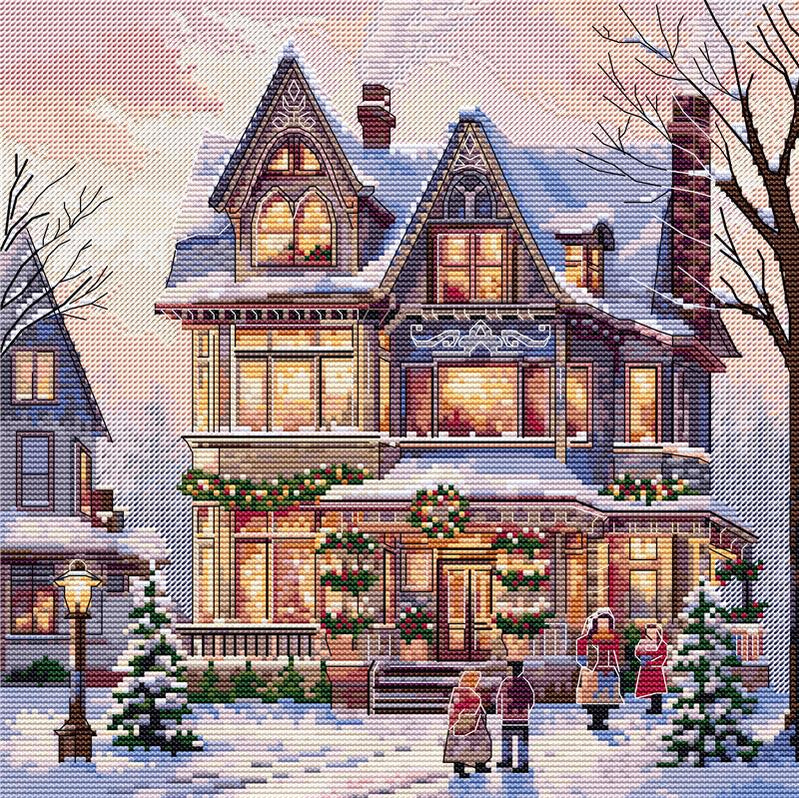 Cross Stitch Kit HobbyJobby - Christmas Holidays