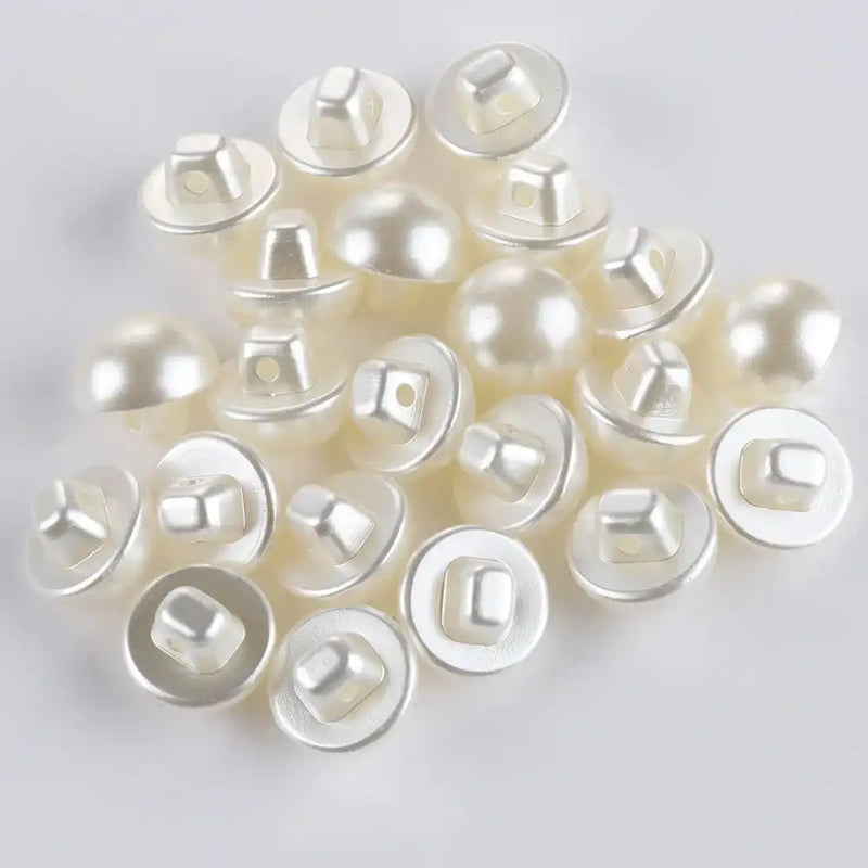 Round Pearl Buttons Clothing