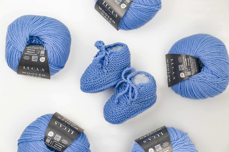 Garter Stitch Baby Booties Pattern