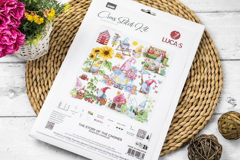 Cross Stitch Kit Luca-S - The Story of the Gnomes, B7060