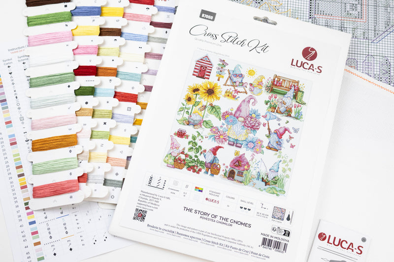 Cross Stitch Kit Luca-S - The Story of the Gnomes, B7060