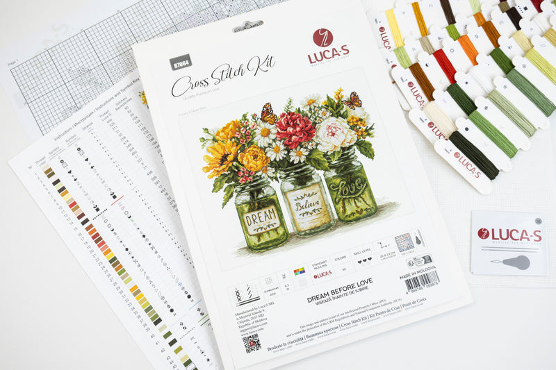 Cross Stitch Kit Luca-S - Dream Before Love, B7064