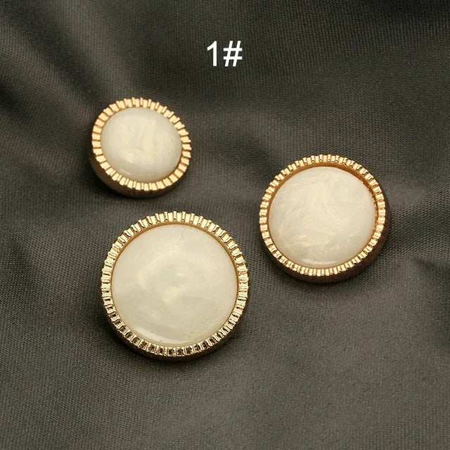 Metal Gold Fashion Suit Buttons