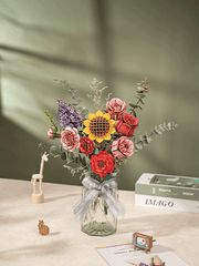 Wooden Flower Bouquet
