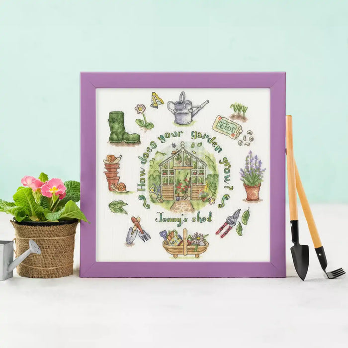 Cross Stitch Kit Bothy Threads - How Does Your Garden Grow?