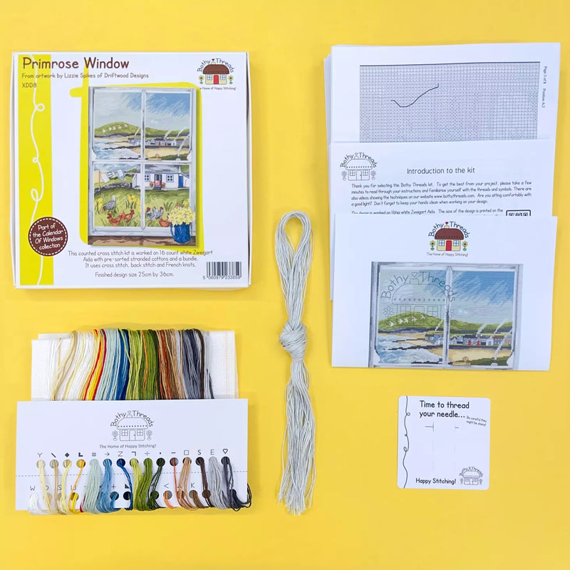 Cross Stitch Kit Bothy Threads - Primrose Window