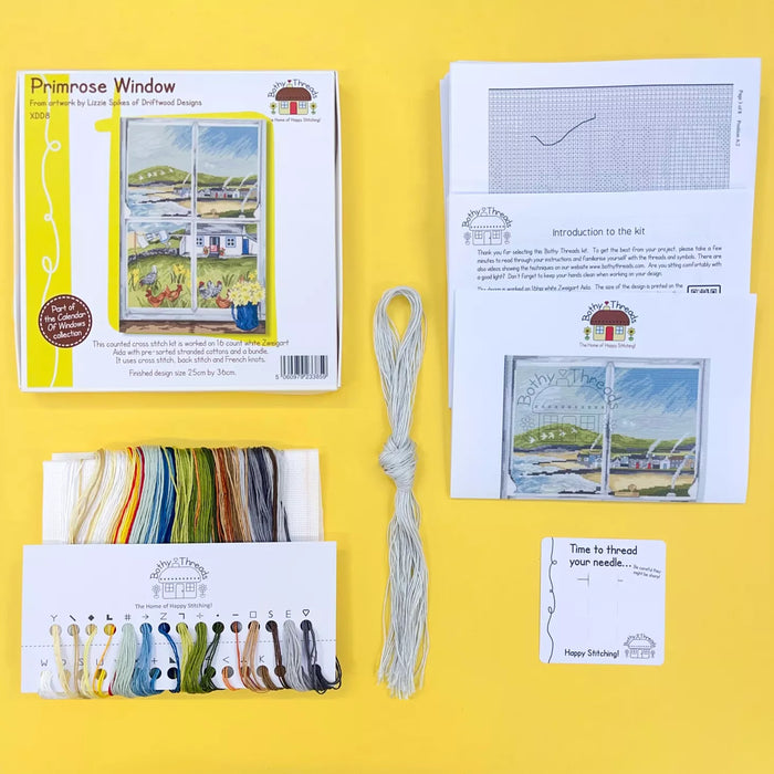Cross Stitch Kit Bothy Threads - Primrose Window