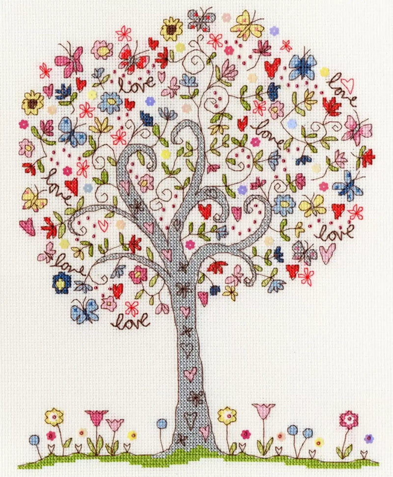 Cross Stitch Kit Bothy Threads - Love Tree