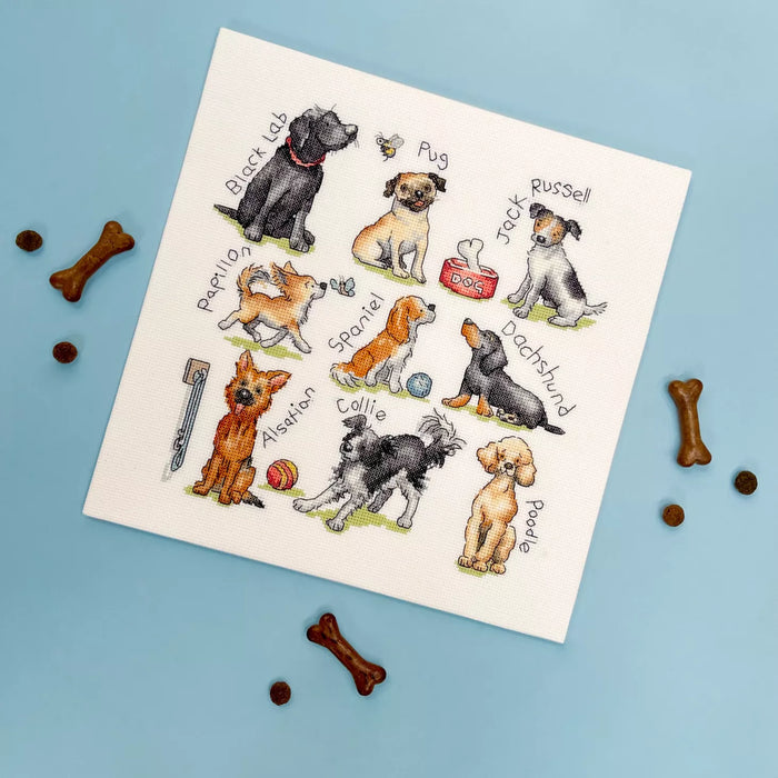 Cross Stitch Kit Bothy Threads - Woof!