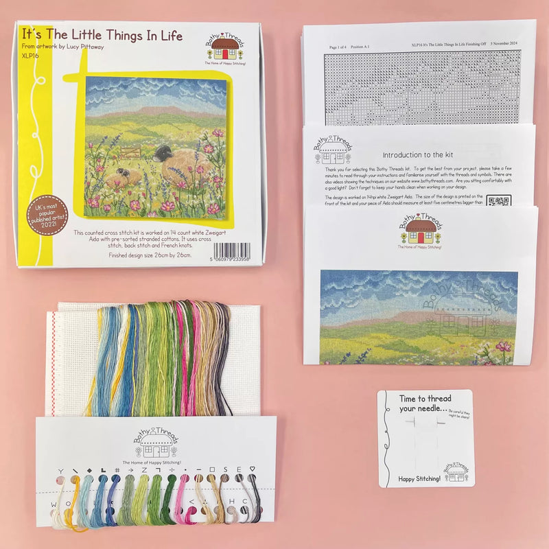 Cross Stitch Kit Bothy Threads - It's The Little Things In Life