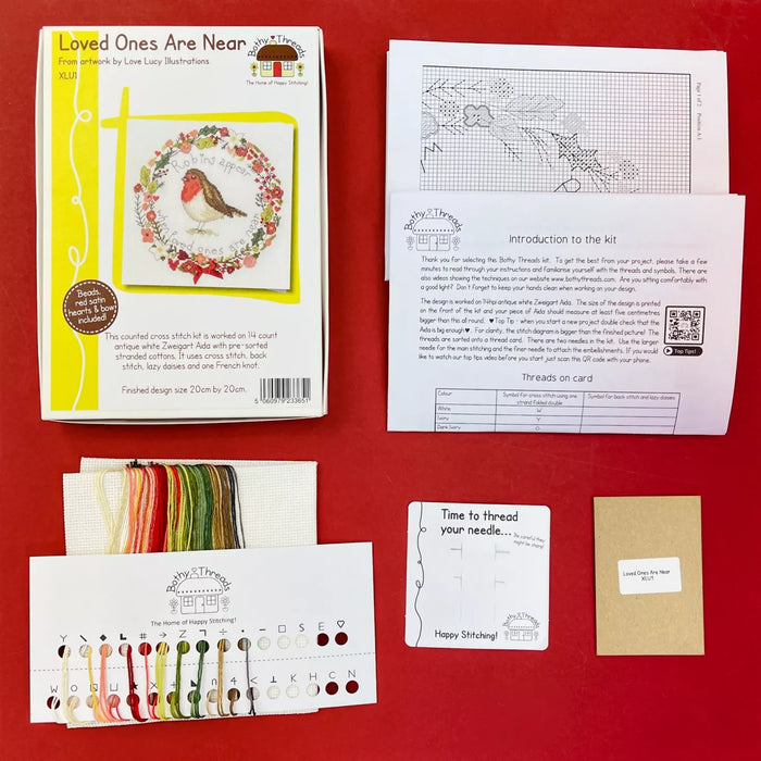 Cross Stitch Kit Bothy Threads - Loved Ones Are Near