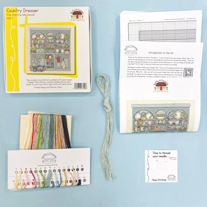 Cross Stitch Kit Bothy Threads - Country Dresser