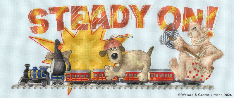 Cross Stitch Kit Bothy Threads - Steady On!