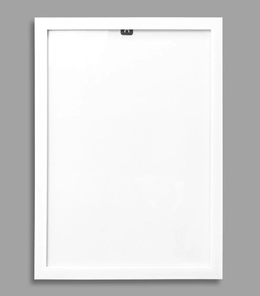A4 Contemporary White Wooden Effect Picture Frame Picture Frames - HobbyJobby