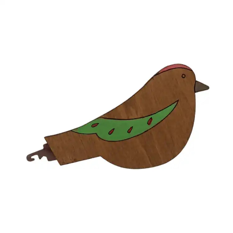 NEEDLE THREADER. BIRD GREEN KF070/1-2