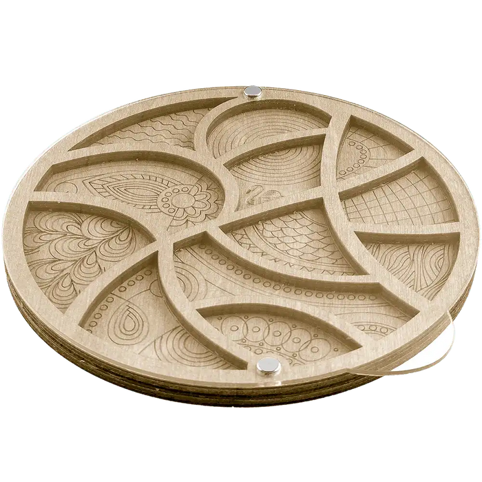 Bead Organizer - Bead Storage Box with Transparent Cover Wonderland Crafts Bead Organizers - HobbyJobby