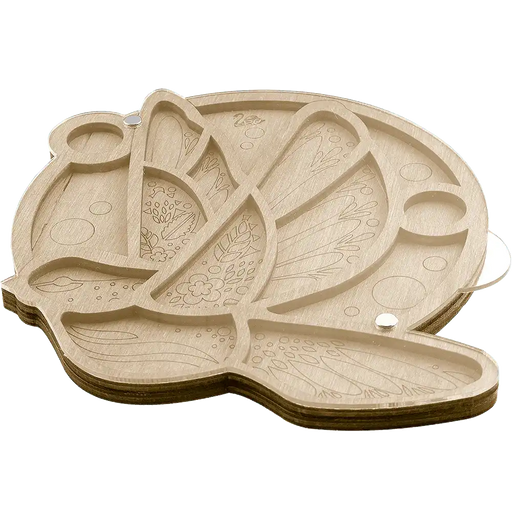 Bead Organizer - Bead Storage Box with Transparent Cover Wonderland Crafts Bead Organizers - HobbyJobby