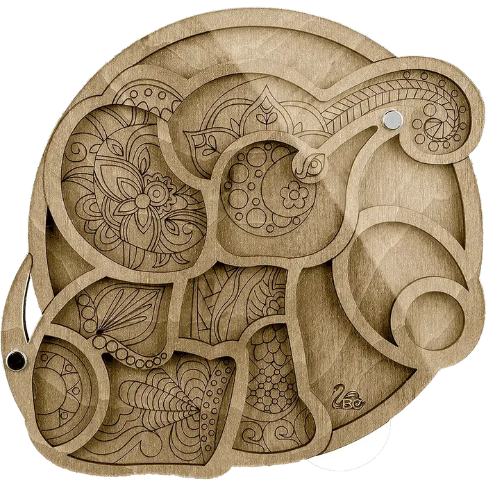 Bead organizer with transparent cover FLZB-033 Wonderland Crafts Bead Organizers - HobbyJobby