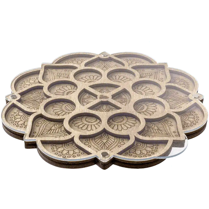 Bead organizer with transparent cover FLZB-091 Wonderland Crafts Bead Organizers - HobbyJobby