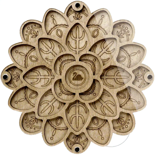 Bead organizer with transparent cover FLZB-092 Wonderland Crafts Bead Organizers - HobbyJobby