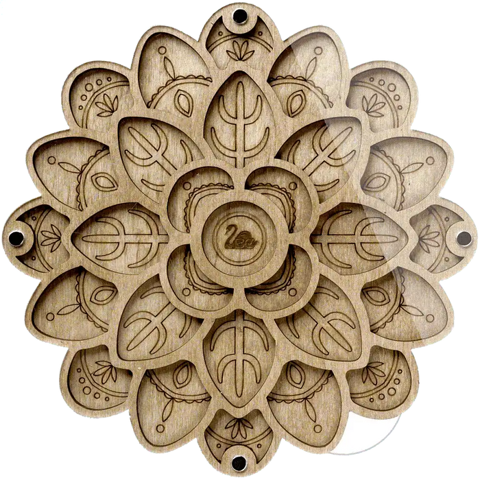 Bead organizer with transparent cover FLZB-092 Wonderland Crafts Bead Organizers - HobbyJobby