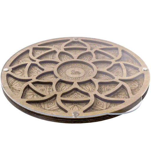 Bead organizer with transparent cover FLZB-096 Wonderland Crafts Bead Organizers - HobbyJobby