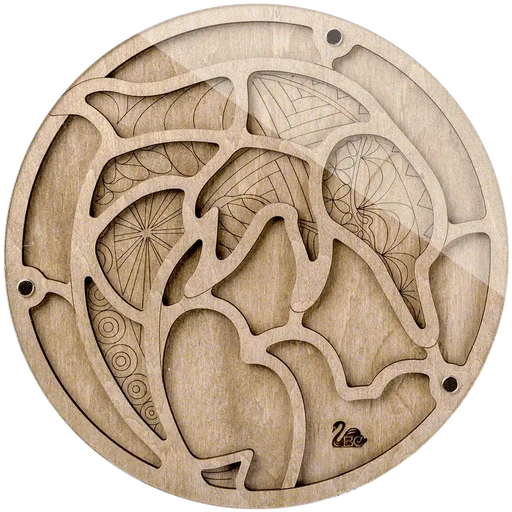 Bead organizer with transparent cover FLZB-114 Wonderland Crafts Bead Organizers - HobbyJobby