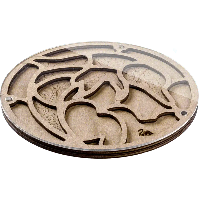 Bead organizer with transparent cover FLZB-114 Wonderland Crafts Bead Organizers - HobbyJobby