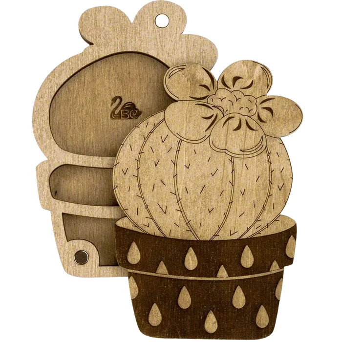 Bead organizer with wooden cover FLZB-098 Wonderland Crafts Bead Organizers - HobbyJobby