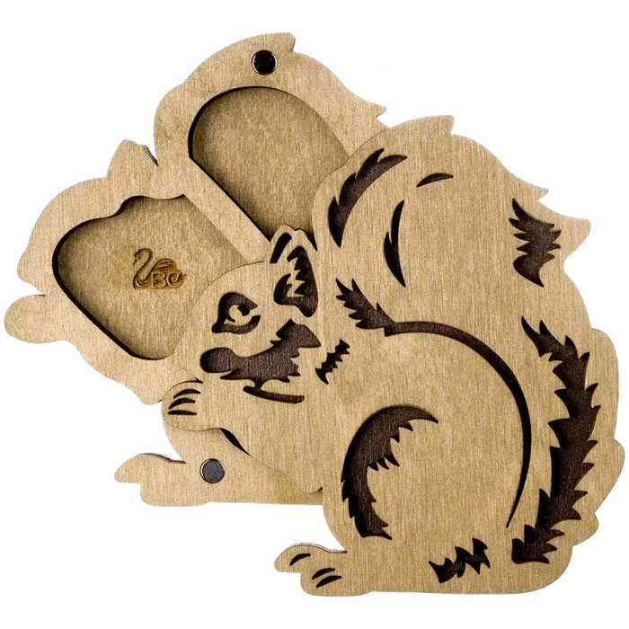 Bead organizer with wooden cover FLZB-100 Wonderland Crafts Bead Organizers - HobbyJobby