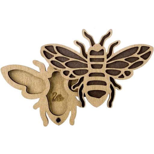 Bead organizer with wooden cover FLZB-106 Wonderland Crafts Bead Organizers - HobbyJobby