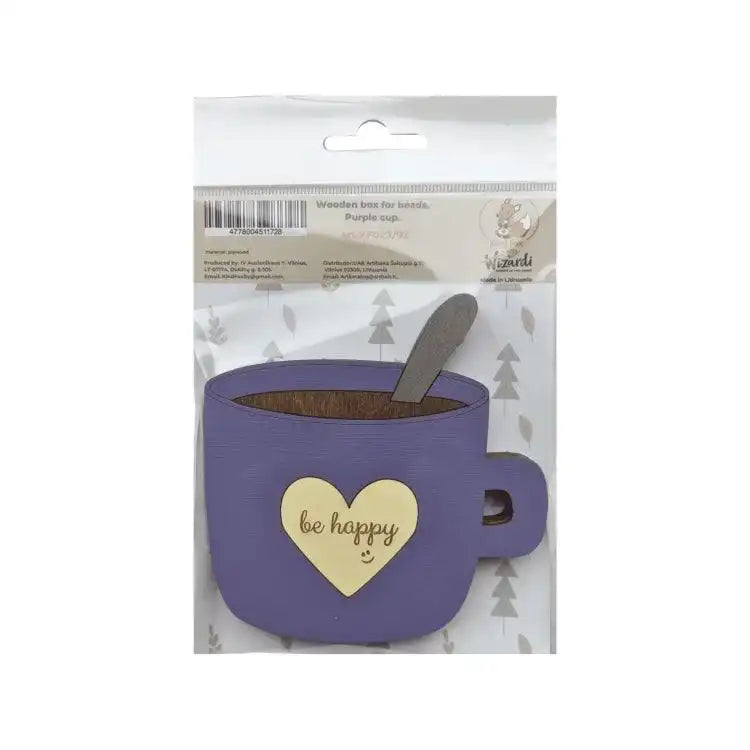 Beads Organizer "Purple cup" HobbyJobby Bead Organizers - HobbyJobby