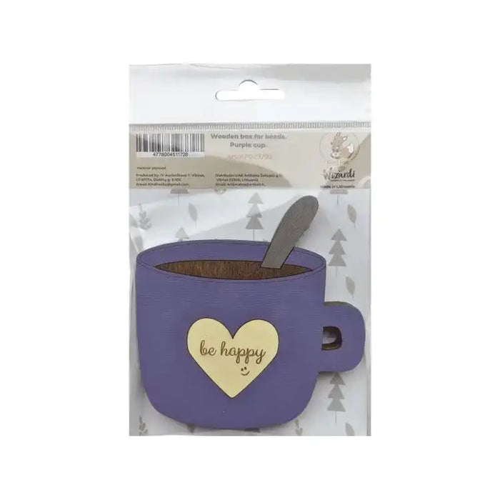 Beads Organizer "Purple cup" HobbyJobby Bead Organizers - HobbyJobby