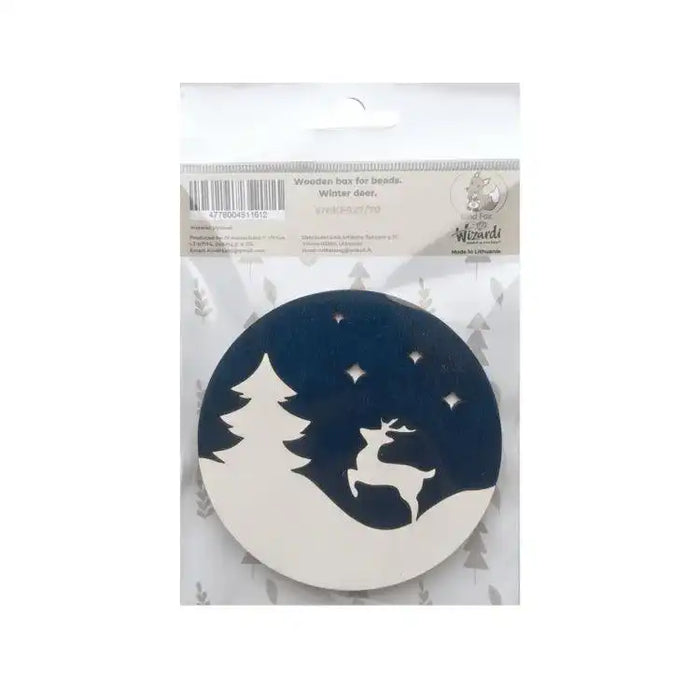 Beads Organizer "Winter deer" HobbyJobby Bead Organizers - HobbyJobby