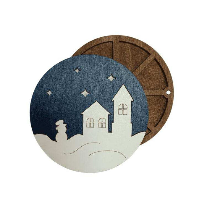 Beads Organizer "Winter houses" HobbyJobby Bead Organizers - HobbyJobby