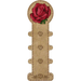 Blank for embroidery with thread on wood FLHW-002 Wonderland Crafts Blank for Embroidery - HobbyJobby