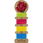 Blank for embroidery with thread on wood FLHW-002 Wonderland Crafts Blank for Embroidery - HobbyJobby