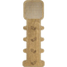 Blank for embroidery with thread on wood FLHW-009 Wonderland Crafts Blank for Embroidery - HobbyJobby
