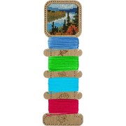 Blank for embroidery with thread on wood FLHW-010 Wonderland Crafts Blank for Embroidery - HobbyJobby