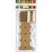 Blank for embroidery with thread on wood FLHW-011 Wonderland Crafts Blank for Embroidery - HobbyJobby