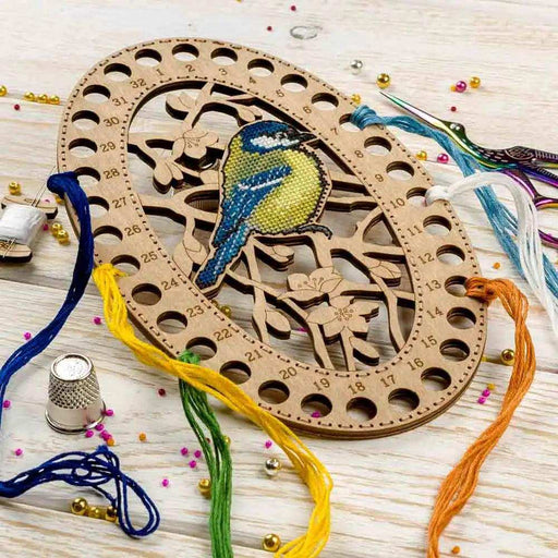 Blank for embroidery with thread on wood FLHW-014 Wonderland Crafts Blank for Embroidery - HobbyJobby