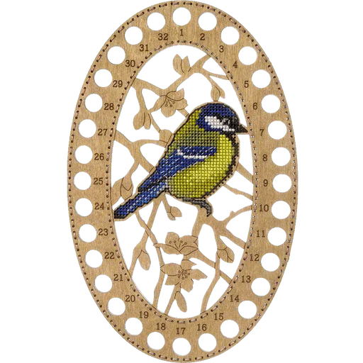 Blank for embroidery with thread on wood FLHW-014 Wonderland Crafts Blank for Embroidery - HobbyJobby