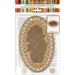 Blank for embroidery with thread on wood FLHW-015 Wonderland Crafts Blank for Embroidery - HobbyJobby