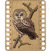 Blank for embroidery with thread on wood FLHW-016 Wonderland Crafts Blank for Embroidery - HobbyJobby